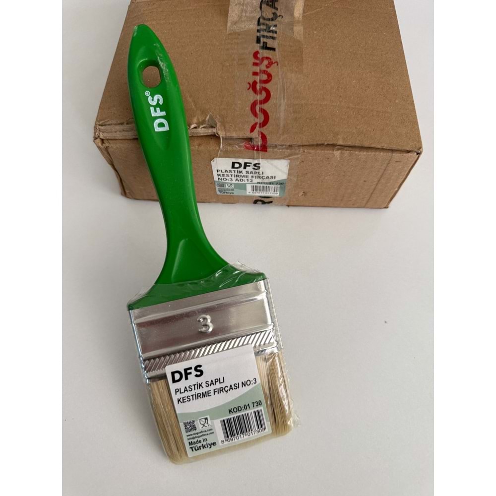 (DOĞUŞ)2.5NO DFS PLASTİK SAPLI KESTİRME FIRÇA