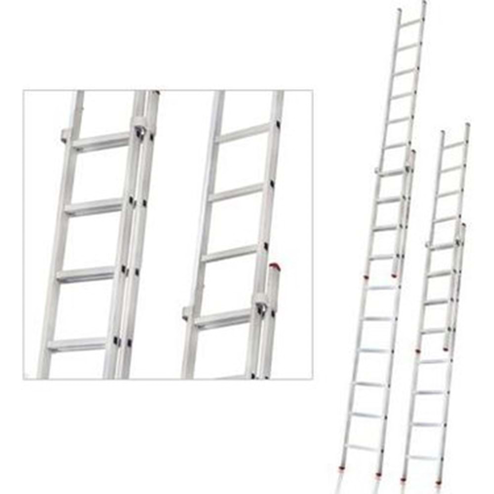 2*5MT SÜRGÜLÜ MERDİVEN KÖŞELİ