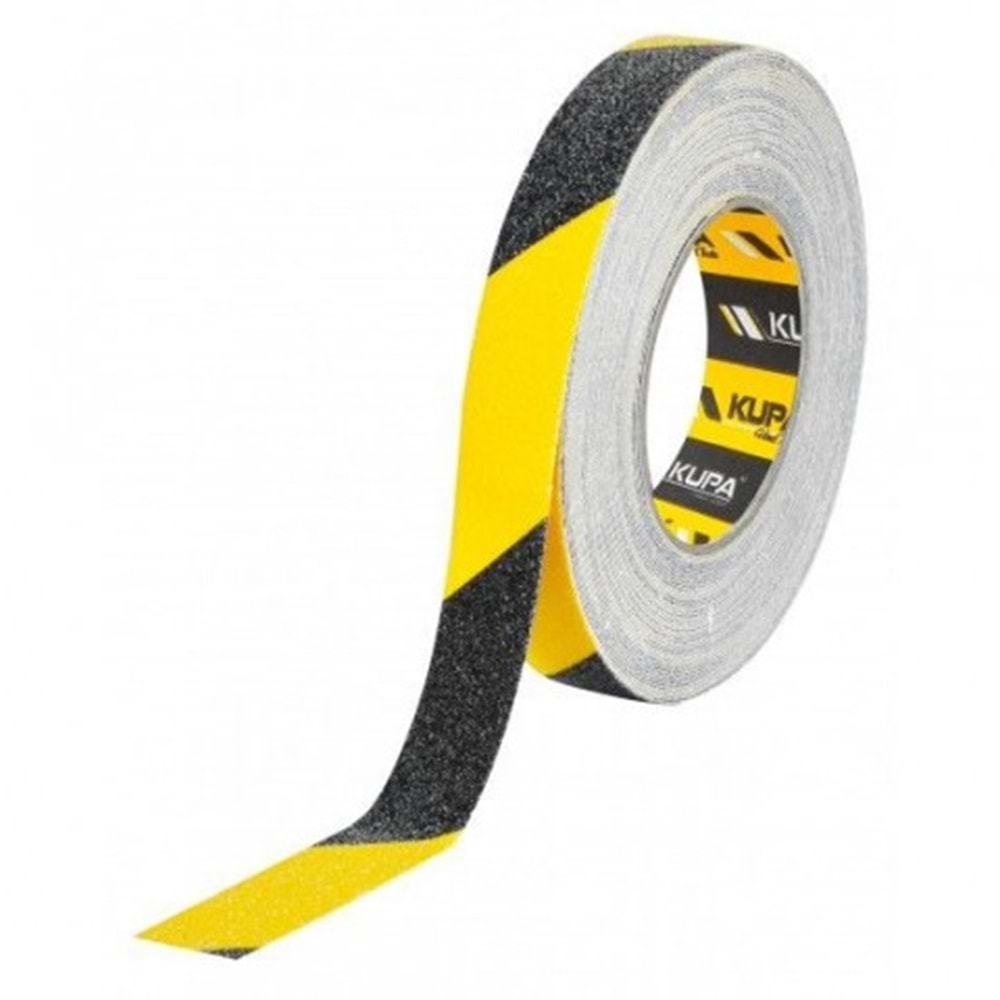 25*15MT KAYDIRMAZ BANT SARI-SİYAH