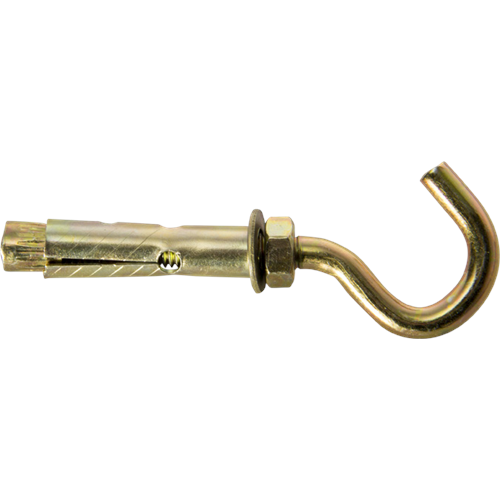 (BEŞEL) 8MM AÇIK KANCA ÇELİK DÜBEL