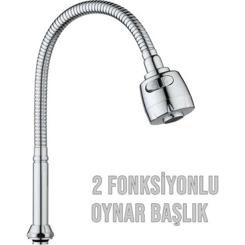 (BAY-TEC) ESNEK BOYUN KUBAR KROM 50CM