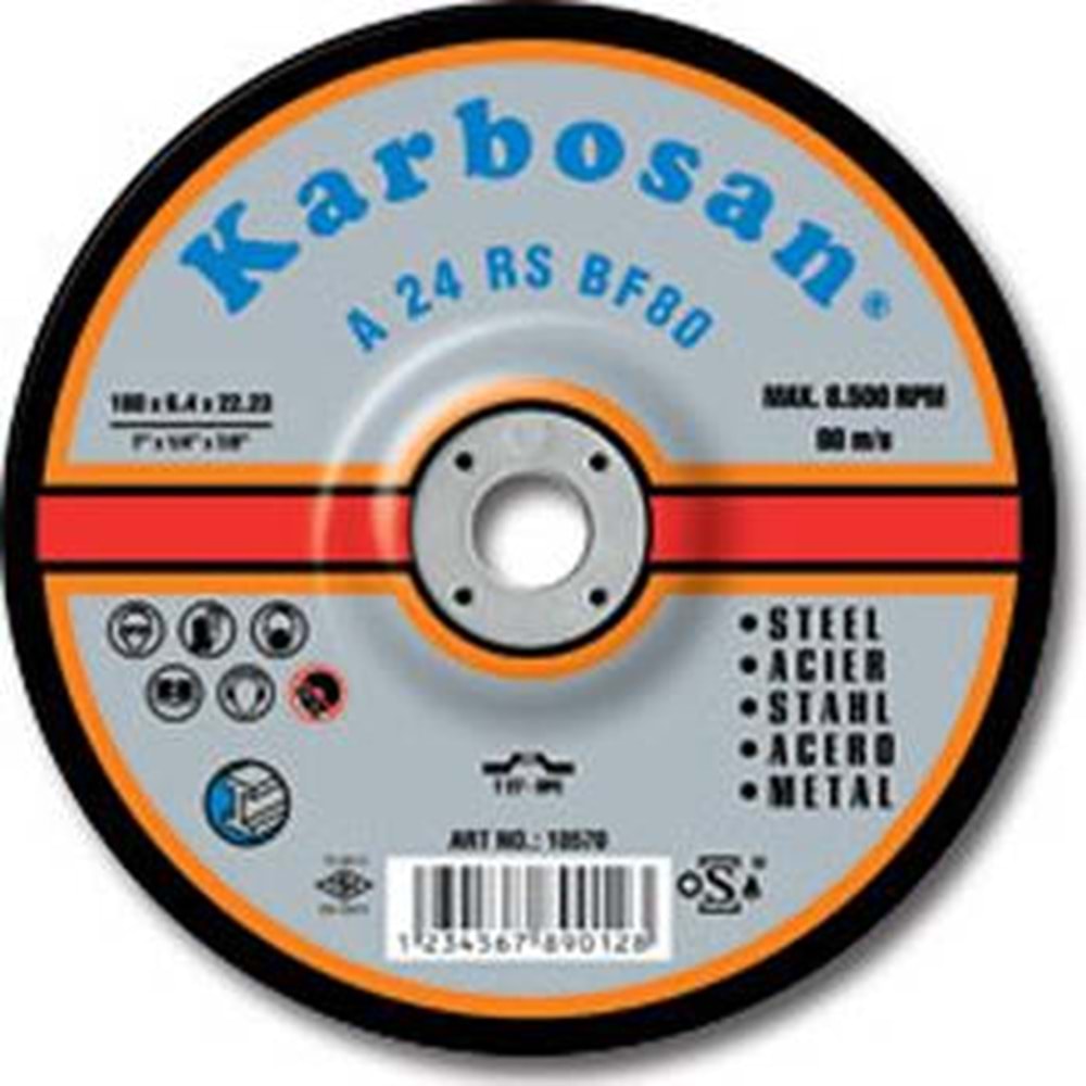 180*6 KARBOSAN TAŞLAMA