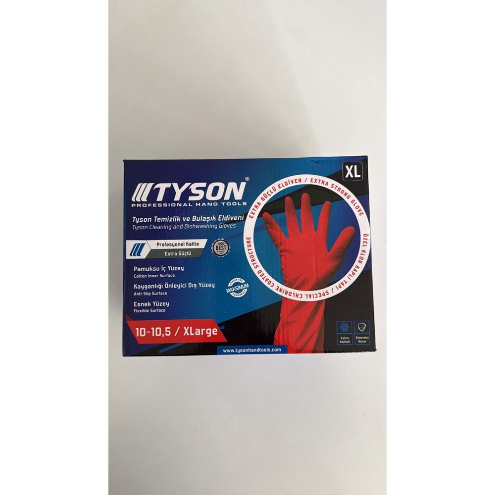 TYSON 9NO TEMİZLİK VE BULAŞIK ELDİVENİ